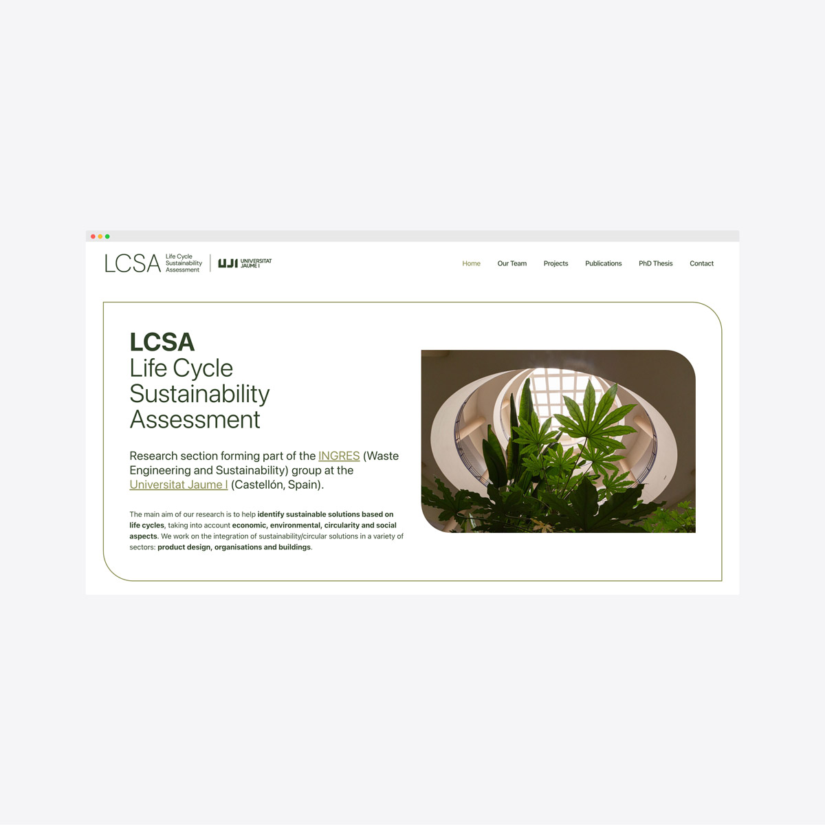 LCSA UJI